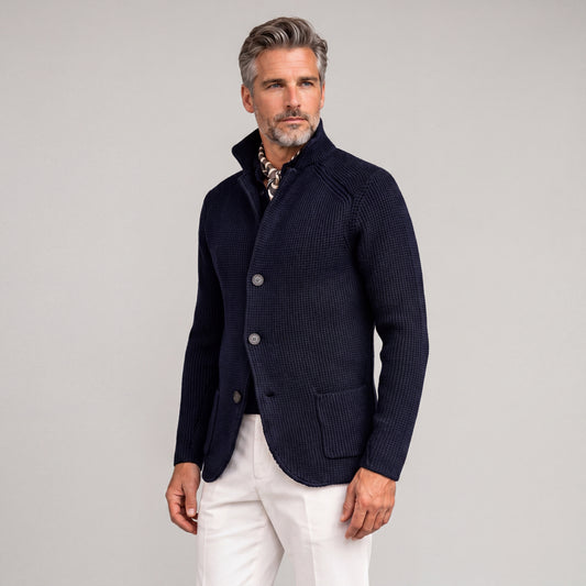 RUBÉN | CÁRDIGAN ELEGANTE CON BOLSILLOS