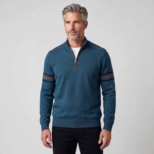 ELIAS | JERSEY MODERNO CON MEDIA CREMALLERA