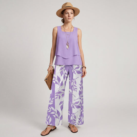 LAURA | CONJUNTO FLOR DE LAVANDA