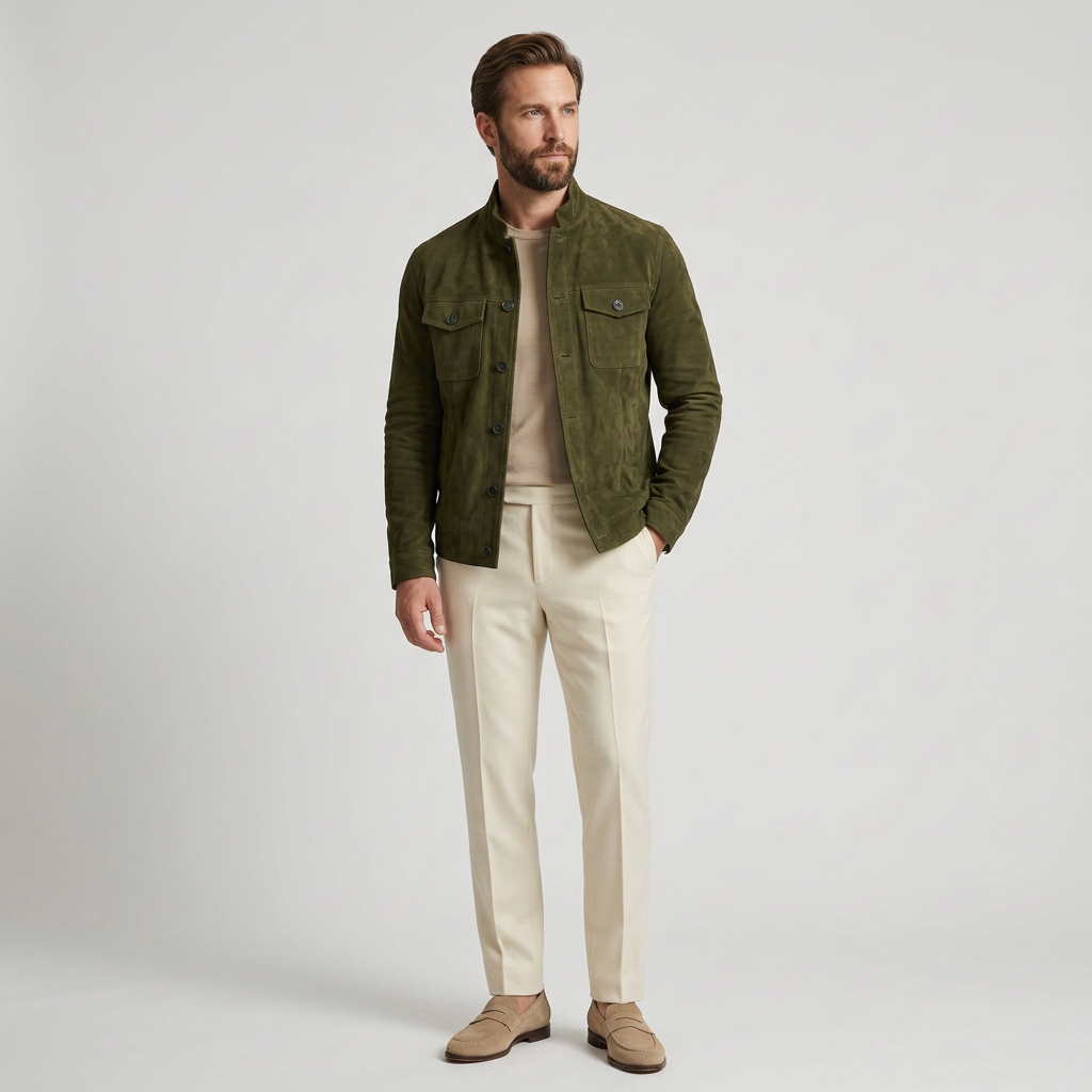 FRAN | CHAQUETA DE ANTE