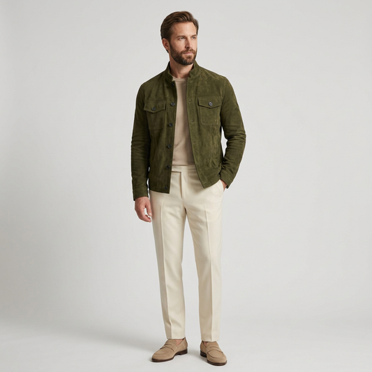 FRAN | CHAQUETA DE ANTE