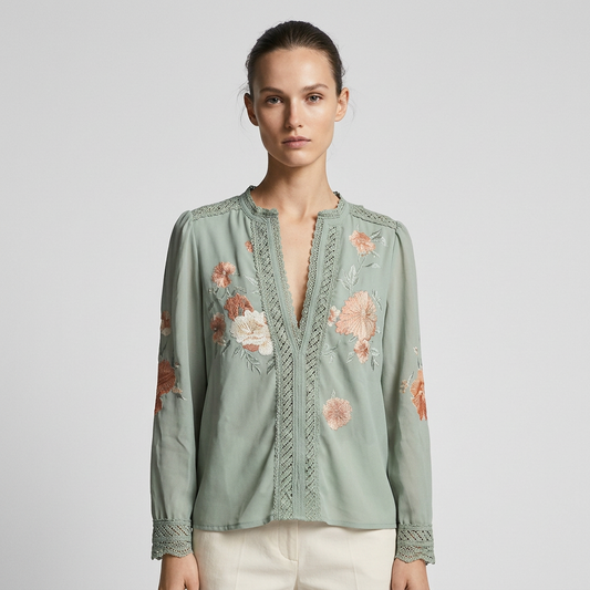 BOHEMIAN | BLUSA CON ESTAMPADO FLORAL