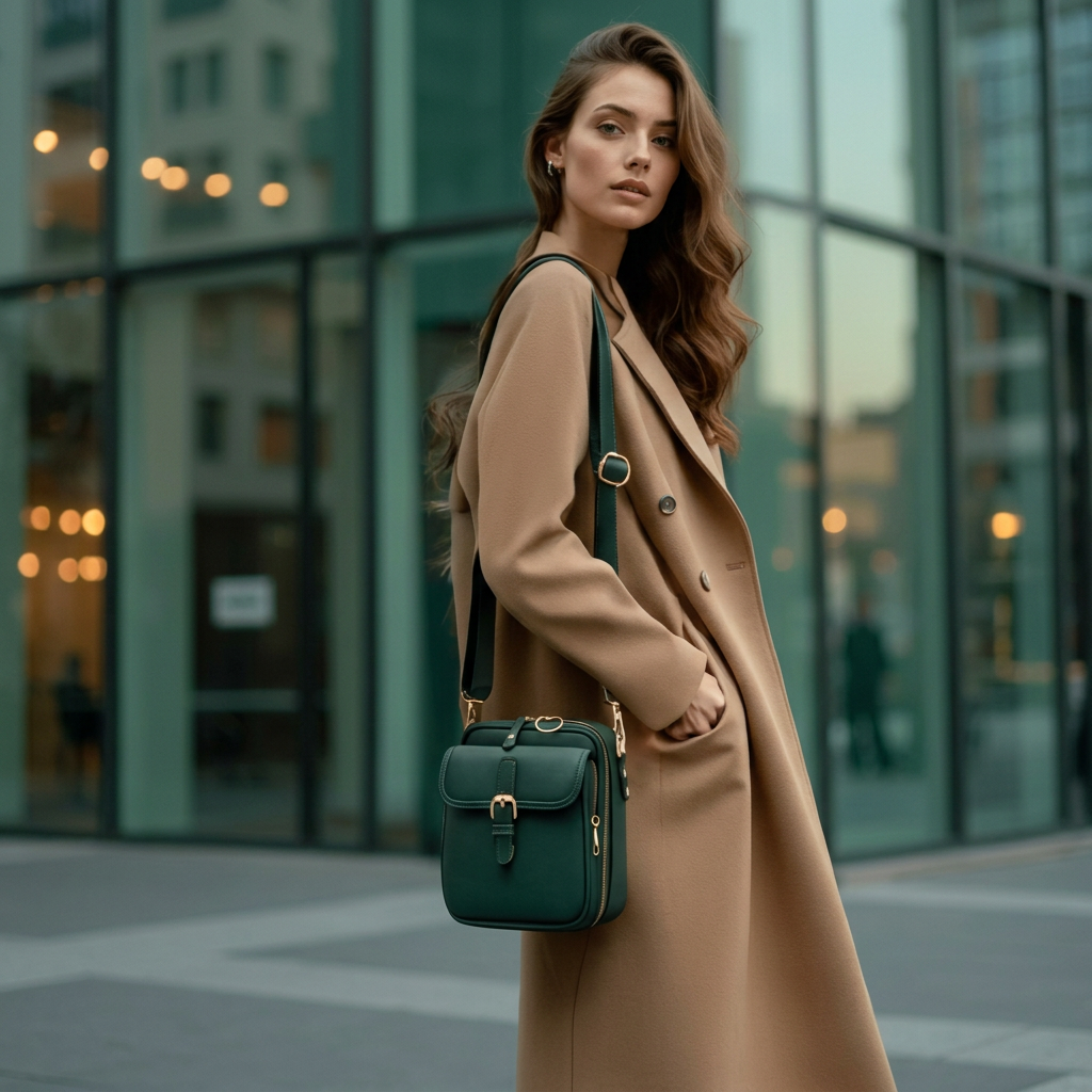 GEMA | BOLSO BANDOLERA COMPACTO PARA MUJER