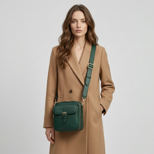 GEMA | BOLSO BANDOLERA COMPACTO PARA MUJER